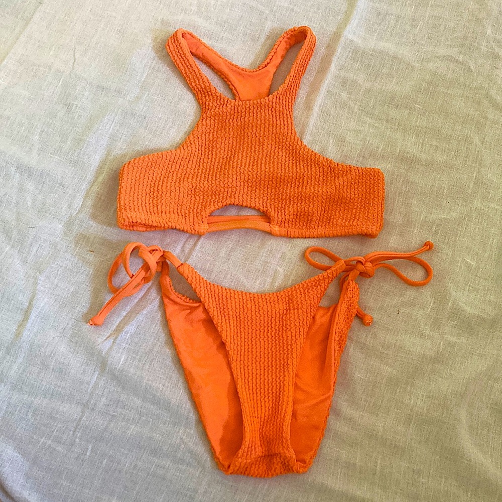 Designer swim suit